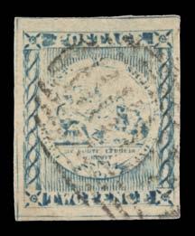 Prestige Philately - General Public Auction No 139 Page: 6 NEW SOUTH WALES - 1850-51 Sydney Views (continued) 247 G A Lot 247 TWO PENCE: Plate I