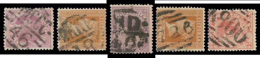 - Postmarks Ex Lot 513 513 SD BARRED NUMERALS: An extensive but very uneven collection in nine matching Hagner albums, numerous rated items throughout with many attractive pieces among them but all