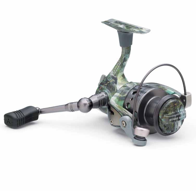 Fishouflage Walleye S2000 Spinning Reel Packed with all the same features as the S2500, Ardent s S2000 spinning reel is available in Walleyeflage as well.