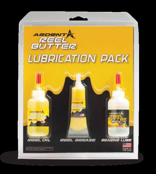 Reel Butter Lubrication Pack Convenient refill pack includes 1-oz.
