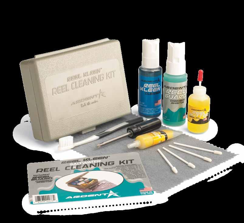 Reel Kleen Saltwater Cleaning Kit The Ardent Reel Kleen Saltwater Cleaning Kit contains everything in