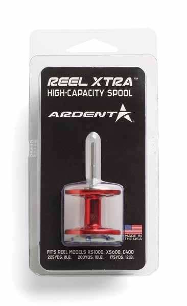 It s perfect for braided line or trolling applications, or to quickly replace a spool with nicked or frayed line.