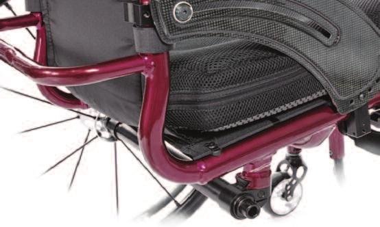 The Advantage: Stronger metal + thinner tube walls = an unbelievably lightweight chair!