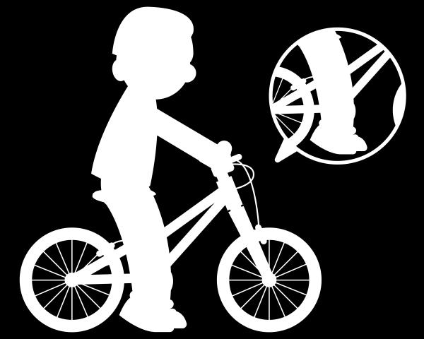 BIKE FIT LEARNER FIT: This fit is for riders who are new to riding. Typically, a child s first bike will be fitted like this. Fit: both heels are on the ground while seated in the saddle.