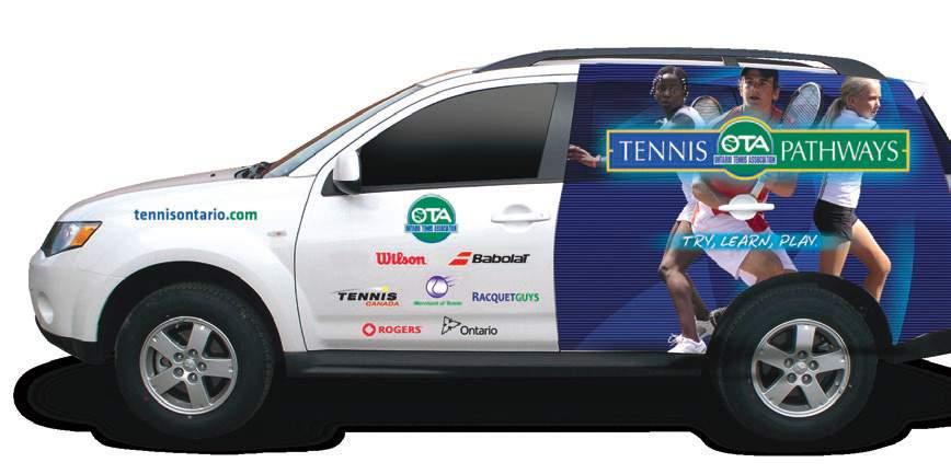 + Program is designed to increase access to tennis at the community level for