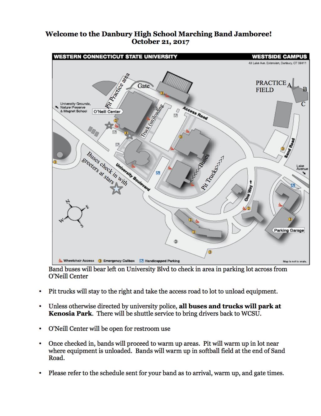SITE OVERVIEW MAP Danbury High