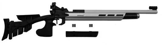 STOCK ADJUSTMT The specifications of the ISSF sports ordinance must be observed with all