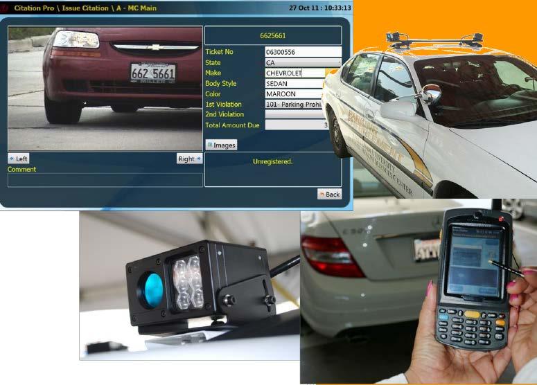 Parking License Plate Recognition technology enables