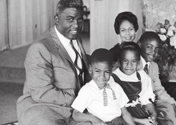 In 1947, my father, Jackie Robinson, broke through that barrier. He made it easier for others to follow.