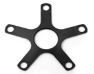 SPIDER FOR CARBON CRANKS 110 BCD double 16 SPIDER FOR