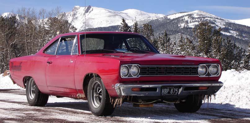 Car of the Month December 2006 David Baures 1968 Plymouth RoadRunner This is my 1968 Plymouth Road Runner with a factory 383 and 4speed.