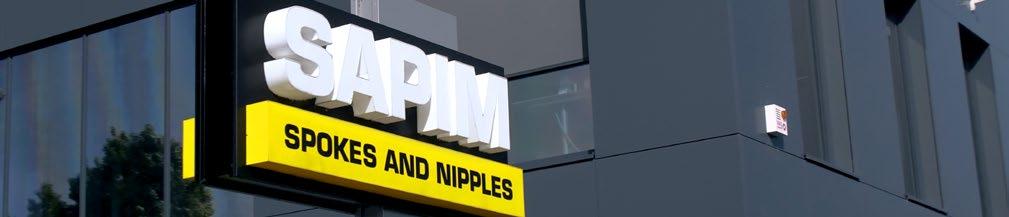 ntroduction to Sapim Founded in 1918 by Mr. Herman Schoonhoven, Sapim has been producing spokes and nipples of the highest quality for over a century!