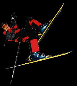 Biomechanics of skiing As a rule: All skier should lean a bit
