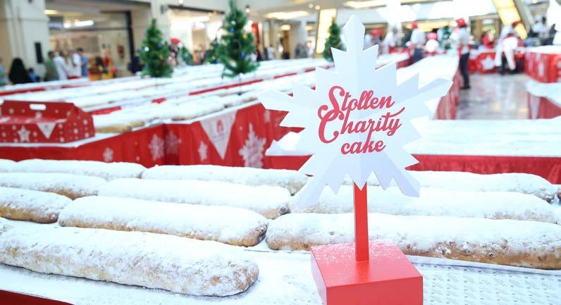 STOLLEN BY KEMPINSKI Kempinski Hotel Mall of the Emirates annual Stollen charity cake sale is a tradition that draws on Kempinski s European roots - that of the Stollen, a German Christmas cake.