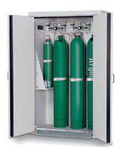 Cabinets for cylinders storage For internal cylinders storage according to DIN EW 14 470-2 Compulsory