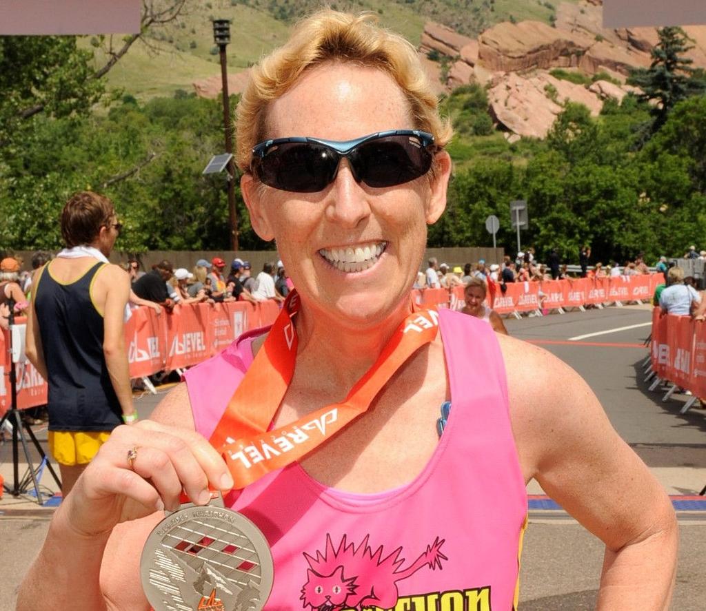 The 2006 Honolulu Marathon was the first marathon run by Kathy Pryor of Richland, Washington. The 2017 Flying Pig Marathon in Cincinnati, Ohio was her 100 th.