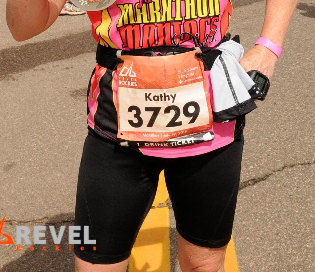 Kathy says I was proud to have made it into Boston (2008) with four seconds to spare! She set her 4:05:55 PR in 2007 at age 50. Her current total is 101 marathons and one ultra.
