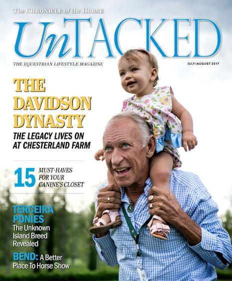 The July/August 2017 issue of Untacked.