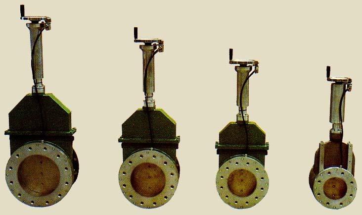 PRINCIPLE OF OPERATION Series TSV inflatable gasket slide valves are available with either manual or automatic actuation.