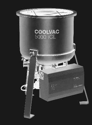 COOLVAC 5000 icl COOLVAC 10000 icl Advantages to the User - Hydrocarbon-free high vacuum - High capacity for argon and hydrogen - High crossover value - Simple operation - Trouble-free integration