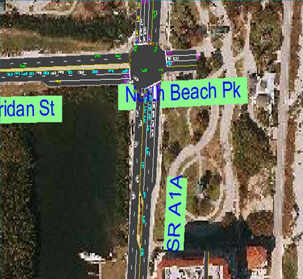 Future A1A Traffic Operations Corridor Capacity: No reductions in laneage proposed at major intersections Improvements at Sheridan Street Bridge