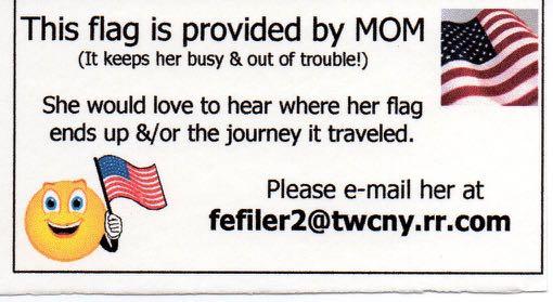 . Guest Contributor.David & Deb Hartley Mom s Flags - The story of the flags David Hartley has always taken great pride in flying the American Flag.