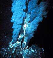 Hydrothermal Vents Seawater penetrates into the ocean crust, becomes