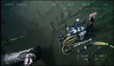 at 2D-13 using the ROV Hyper Dolphin (HPD).
