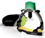 The is a portable tool designed to overcome problems identified with manual chest compressions. LUCAS assists rescuers with 100 chest compressions per minute with a depth of 1.5 to 2 inches.