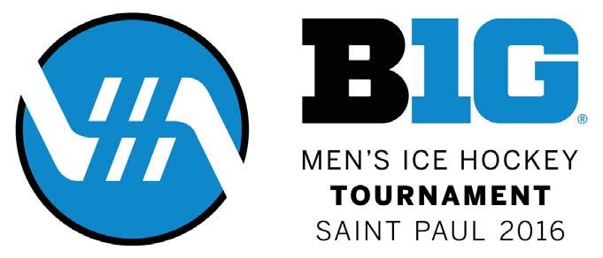 BIG TEN HOCKEY WEEKLY RELEASE 3 The Big Ten Men s Ice Hockey Tournament will be held March 17-19 at the Xcel Energy Center in Saint Paul, Minn.