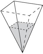 A triangle has one side that is 5 inches long and another side that is 7 inches long.