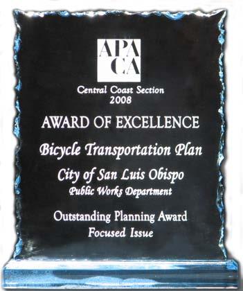 Bicycle Transportation Plan, adopted by the City Council May 15, 2007.
