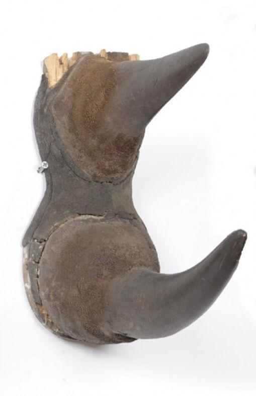 Rhino horn and other Annex A specimens where horns and/or skulls have been mounted on a wooden plaque would not qualify as worked.