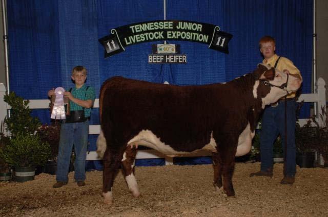 Exhibitor: 83, Claire Garrell, Marshall Reserve Champion Bred by Exhibitor: 109, John