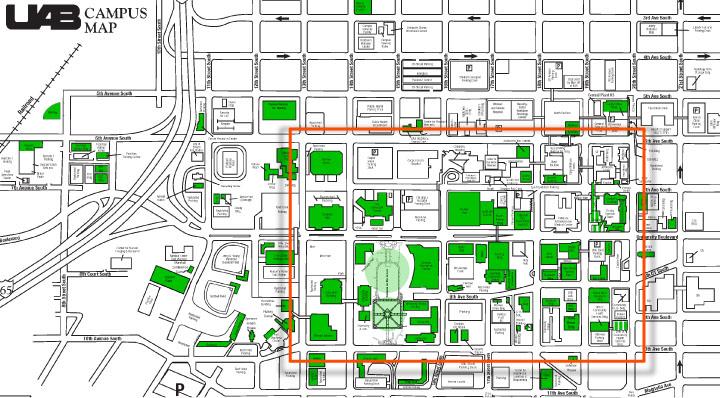 In addition, for the core area of campus (as indicated below), the committee further recommends that all intersections within the red box have installed No right turn on red signs on all four