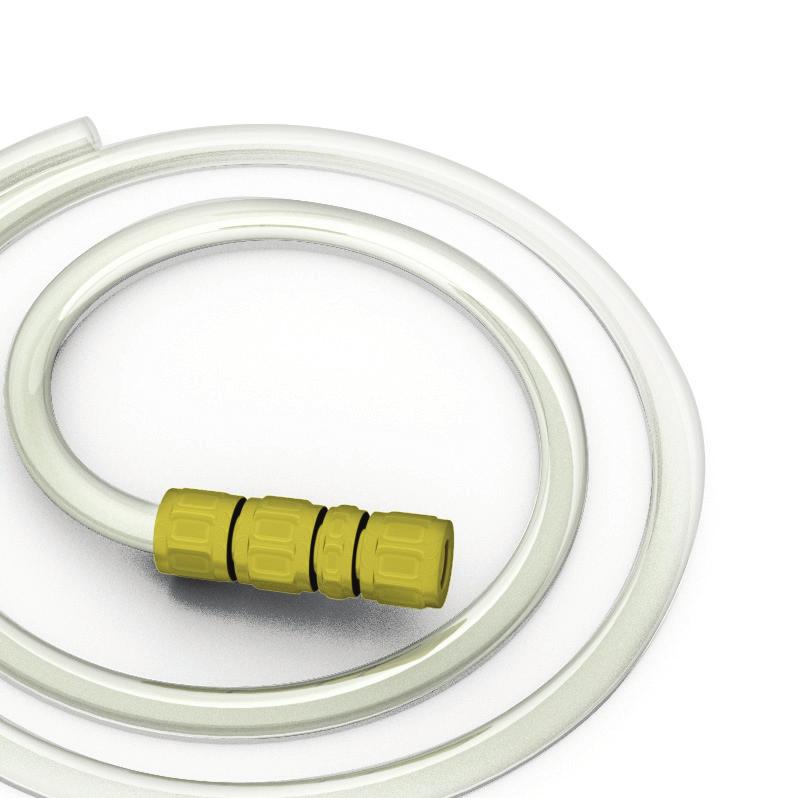 Disconnect the tubing assembly from