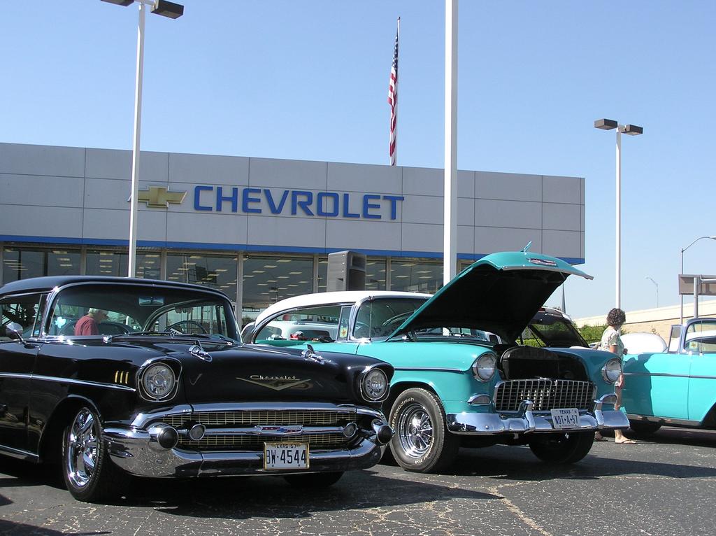 Special thanks to all the club members who brought out their wonderful 55-57 Chevy cars, trucks and vettes to