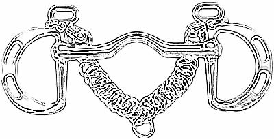 Section 5, 6 & 7 Saddlery, Breeding & Travel 97. Identify the following non-snaffle bits (4 marks) A B C D 98.