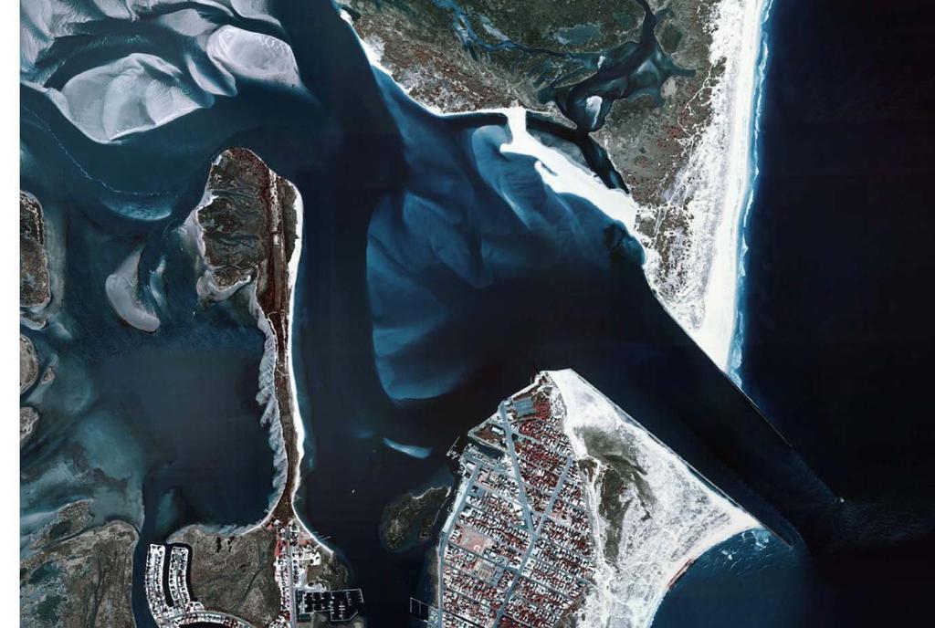 Barnegat Inlet. Downloaded by Robert Koch. Photo from NJ Office of Geographic Information Systems. New Jersey s bays and tidal marshes are, on a geologic time scale, temporary features.