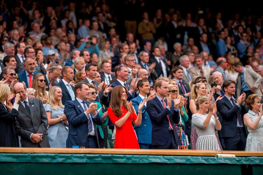 Every year, Wimbledon out caters (2,200 F&F staff) more than any other European sporting event serving up a dizzying amount of tea (333,000 cups), scones (110,000), strawberries (166,000 servings),