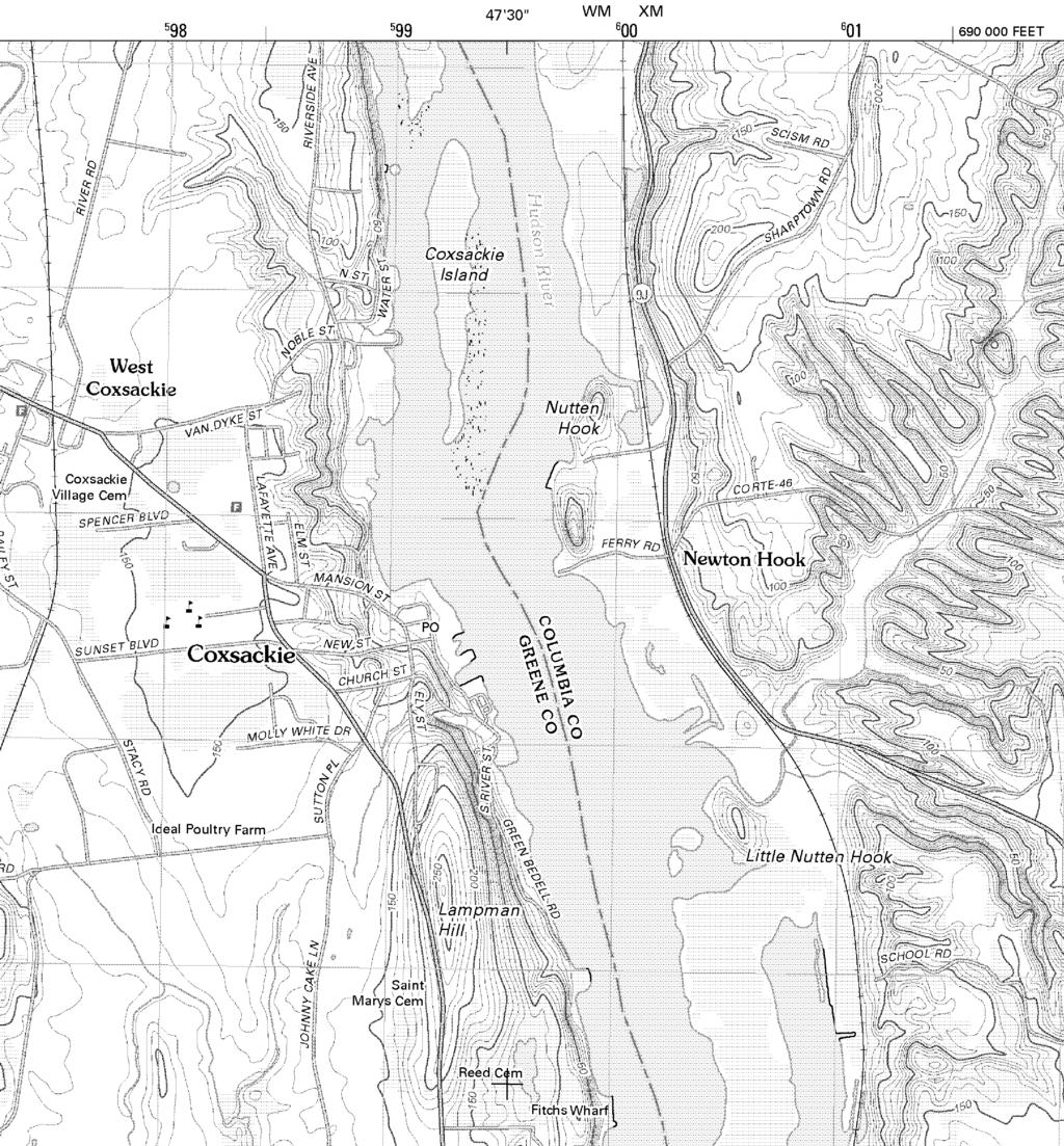 1 2 C B A Project Number: 150215 Datum: NAVD88 USGS Quad: Hudson North Waterway: Hudson River Latitude: 42 21' 14.89" N Longitude: 73 47' 19.