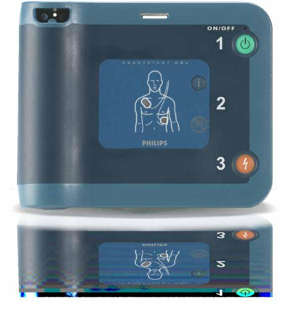 Features for Philips HeartStart FRx Features: Infant/child key rather than separate pediatric electrode pads means less steps during a child emergency, and key does not expire Extremely rugged and
