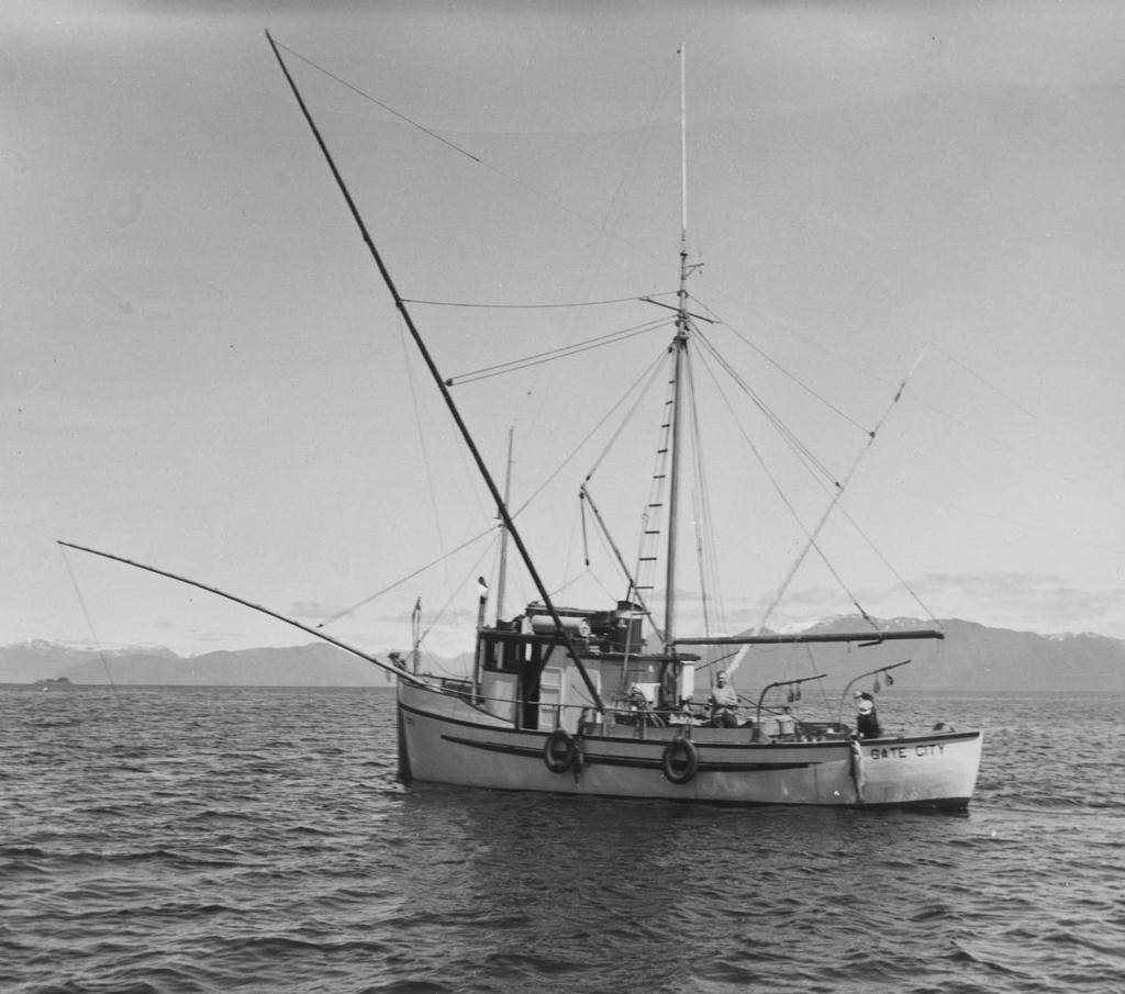 What happened to salmon fishermen during a historic ocean fishery closure? Exited fishing?