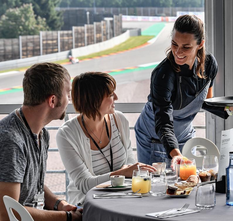 Corporate Hospitality The contents of the MotoGP Corporate Hospitality Program are specifically designed to enhance the enjoyment of each Grand Prix.
