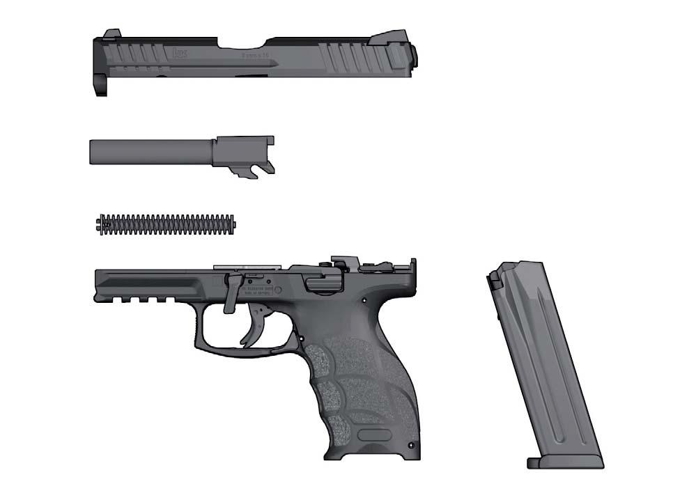 3 Description of the weapon 3.4 Assembly groups 3.4 Assembly groups 1 2 3 4 5 Fig.