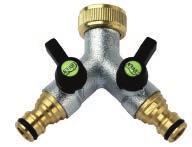 45 HOSE CONNECTOR with SHUT OFF VALVE 03-35-2 /2" 5.