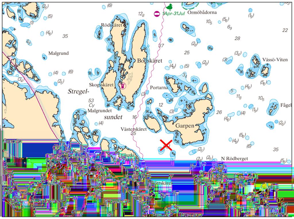2018-02-08 4 No 689 Shallow area is reported to have a depth less than 2.5 metres. Delete depth 2,5 m 60-16,0N 018-42,8E Bsp Stockholm N 2016/s15, s18 Remove depth 2,5 m Sjöfartsverket. Publ.
