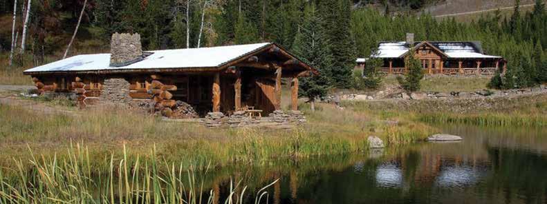 real estate WesT FOrk CAmP stats Big Sky, montana 17 acres 4 cabins 2 barns 3 ponds with fish room to build main gathering lodge access