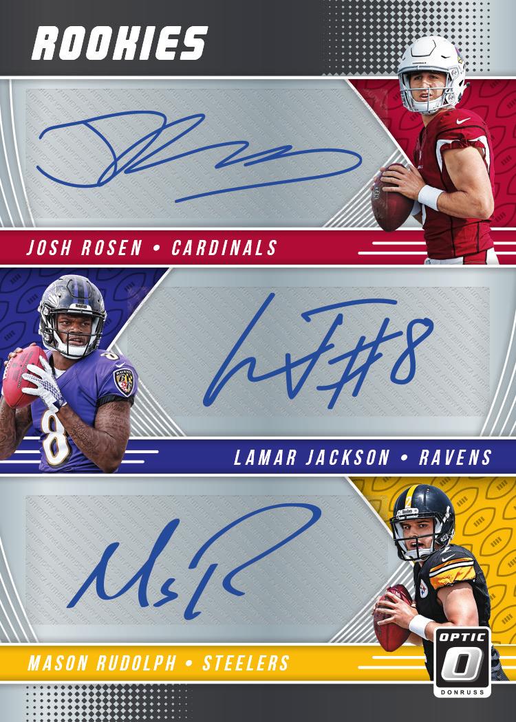 Included in the set are top names like Saquon Barkley, Baker Mayfield & Sam Darnold! 1988 Tribute Autographs (# d/25 or less!