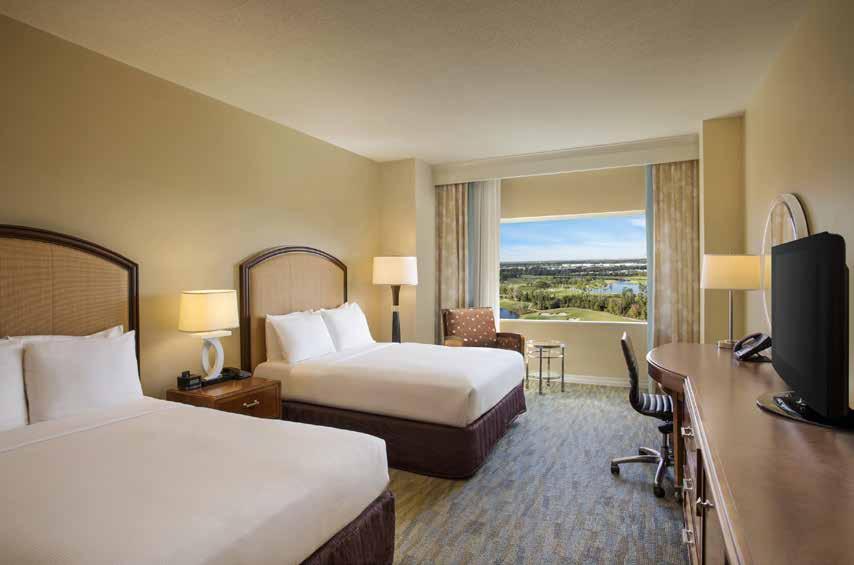 Welcome to Hilton Orlando Bonnet Creek Standing proud as Hilton s flagship hotel in Orlando, Hilton Orlando Bonnet Creek combines modern style, flexible facilities, and incredible amenities to create